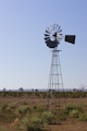 Outback wind powered water pump