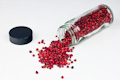 Spilled Jar of Red Peppercorns
